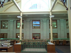 Library 2nd floor interior, 2000